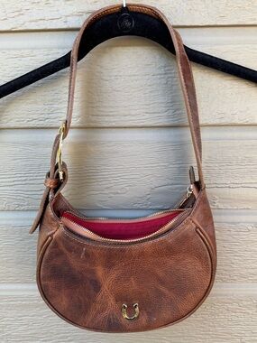 Equivias Penelope Bag- Brown Leather